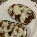El cooksnap de Vibora99 cuando hizo Berenjena rellena al horno.