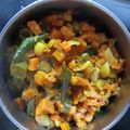 Kavya Rajkumar's cooksnap of when they made கேரட் பீன்ஸ் பொரியல்(carrot beans poriyal recipe in tamil).
