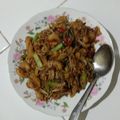 Cooksnap dari Ngatinem Fadli untuk resep Makaroni sosis goreng