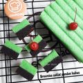 Cooksnap dari Mama fathan untuk resep Brownies Pandan Kukus (ala) Amanda