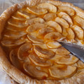 El cooksnap de alejandra cuando hizo Tarta de manzana rellena de crema pastelera, súper fácil 😍.