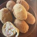 El cooksnap de Abigail Morales cuando hizo Croquetas de arroz, jamón queso y salsa blanca 😁.