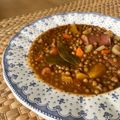 El cooksnap de Bea M cuando hizo Lentejas con calabaza y chorizo 🍂.