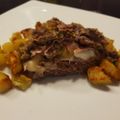 El cooksnap de Maria Nury Salinas cuando hizo Arrollado de carne picada.