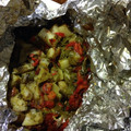 El cooksnap de tomatitos cuando hizo Patatas al pesto.