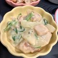 まな's cooksnap of when they made 簡単☆ほうれん草とチキンのクリーム煮.