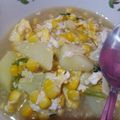 Cooksnap dari Bestari untuk resep Sup Jagung Ayam Telur