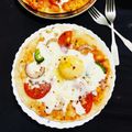 Suparna Sarkar's cooksnap of when they made এগ পিজ্জা (egg pizza recipe in bengali).
