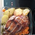 El cooksnap de Maria Martin cuando hizo Codillo asado.