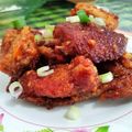Cooksnap dari Annabelle Rosemary untuk resep Dakgangjeong (ayam goreng krispy korea)