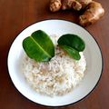 Cooksnap Binti Sae semasa beliau membuat Nasi Serai Halia.