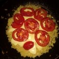 El cooksnap de Ana Belen Corbalan cuando hizo Pizza de arroz inintegral.
