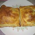 El cooksnap de Janian cuando hizo Hojaldre con 🍄, 🧀 y cebolla caramelizada.
