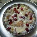 Arya Paradkar का कुकस्नैप जब उन्होंने फ्रूट कस्टर्ड (fruit custard recipe in Hindi) बनाया था।