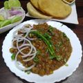 Swati Bharadwaj's cooksnap of when they made পাঞ্জাবী ছোলে মশলা.