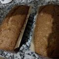 El cooksnap de Noelia Acuna cuando hizo Budín de banana y nueces.