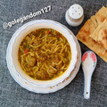 کوک اسنپ Golegandom بعد از امتحان کردن سوپ رشته و عدس.