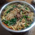 李伊璇 的 什錦拌冬粉 (台灣的韓式炒雜菜) cooksnap