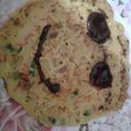 Deepti Johri का कुकस्नैप जब उन्होंने बेसन चीला (Besan cheela recipe in hindi) बनाया था।