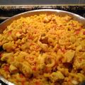 El cooksnap de juantxo cuando hizo Fideuá de pollo.