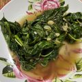 Cooksnap dari Uning untuk resep Tumis Bayam Bawang Putih