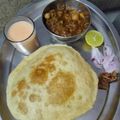 Abhilasha Singh का कुकस्नैप जब उन्होंने छोले भटूरे (chole bhature recipe in Hindi) बनाया था।