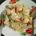 รูป Cooksnap ของ Thanatporn Russameepaitoon เมื่อเขาทำ ผัดเส้นบุกใส่ไข่ กุ้ง สูตรคีโต