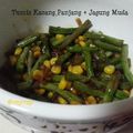Cooksnap dari Vay Vay untuk resep Tumis kacang Panjang + jagung muda