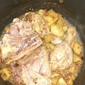 El cooksnap de Ana Laura Enciso cuando hizo Estofado de pollo con fideos 🍗🍝.