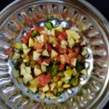 Charmi Baxi's cooksnap of when they made મીક્સ વેજ ફ્રુટ સલાડ (Mix Veg Fruit Salad recipe In Gujarati).