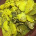 El cooksnap de Paula RG cuando hizo Tajín de ternera marroquí.