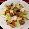 Cooksnap από Δέσποινα Καρπούζα στη συνταγή Χωριάτικη σαλάτα με κριθαροκουλούρα