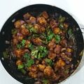 Minaxi Bhatt's cooksnap of when they made Veg Manchurian (dry).