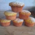 El cooksnap de Mariza Benítez de Sosa cuando hizo Muffins de coco y dulce de leche.