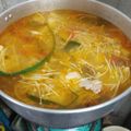 รูป Cooksnap ของ Channel No Name เมื่อเขาทำ ต้มยำน่องไก่น้ำใส