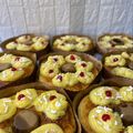 El cooksnap de zay cuando hizo Rosca de Pascua.