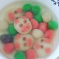 Cooksnap dari Noni Atiyo untuk resep Onde Jahe Rainbow 🍡🍡 / Wedang Ronde