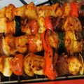 maria szekeres Cooksnap-ja, amikor elkészítette a(z) Csirkemell saslik zöldségekkel receptet.