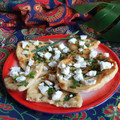 El cooksnap de PATRICIA *Patyco-Candybar* cuando hizo Pan naan especial a la barbacoa.