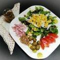 El cooksnap de Zaida TC @alquimiasfood cuando hizo Ensalada primavera con hoja de roble.