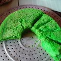Cooksnap dari honey lemon untuk resep Sponge Cake Pandan Santan with Oreo (lembut bgt.. irit 3 telur)