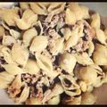 Farhana Imran Opi's cooksnap of when they made White sauce pasta with chicken leftovers.