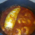 El cooksnap de Luis Gonzalez cuando hizo Calamares rellenos.
