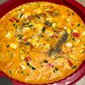 Cooksnap de PaulineB sur la recette Clafoutis tomates courgettes & Feta