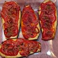 El cooksnap de Mina Tormo cuando hizo Berenjenas estilo Bratwurst con parrillada de verduras.