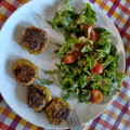 El cooksnap de Concha Suero Silva cuando hizo Croquetas de brócoli, coliflor y zanahoria al horno 🥕.