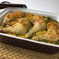 Varga Gábor (ApróSéf) Cooksnap-ja, amikor elkészítette a(z) Barna rizses tepsis csirke receptet.