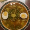 El cooksnap de Oscar Bayon Hernandez cuando hizo Rehogado de guisantes y patatas (Thermomix).