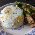 El cooksnap de Marisol Melgarejo cuando hizo Arroz chaufán.