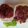 El cooksnap de Tonantzín Padilla cuando hizo Torta vegana pibíl.